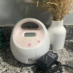 Spectra Pink and White Breast Pump